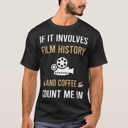T-shirt Café Et Histoire (Devant)