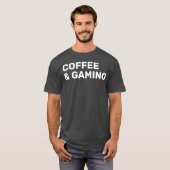 T-shirt Café Et Jeux vintages (Devant entier)