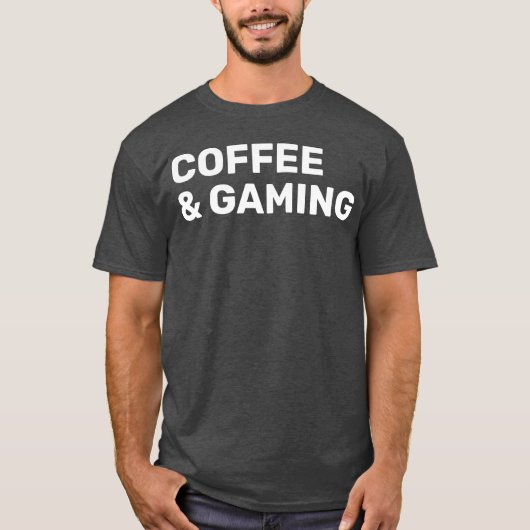 T-shirt Café Et Jeux vintages (Devant)