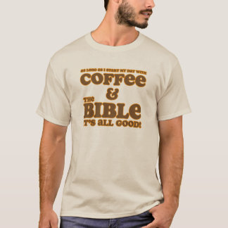 T-shirt Café et la chemise de bible