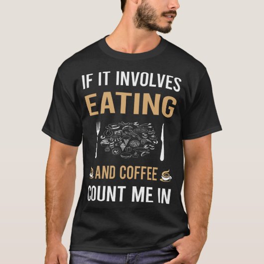 T-shirt Café Et Manger (Devant)