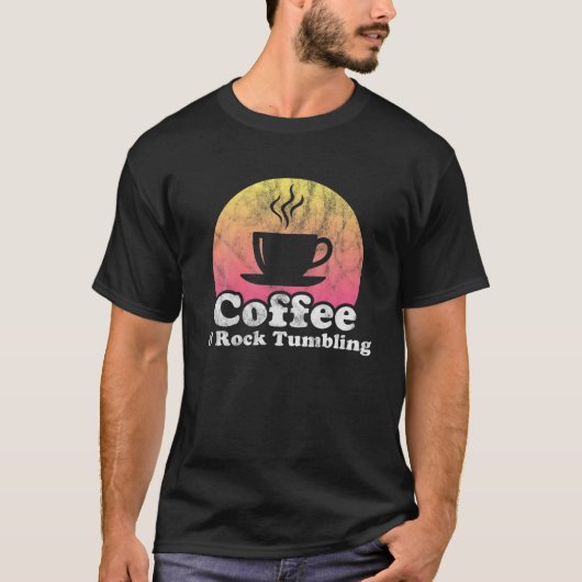 T-shirt Café Et Rock Tumbling (Devant)
