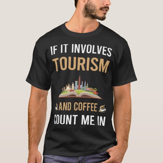 T-shirt Café et Tourisme (Devant)