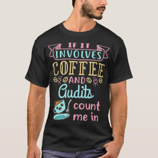 T-shirt Café et vérifications Vérificateur mignon Vérifier