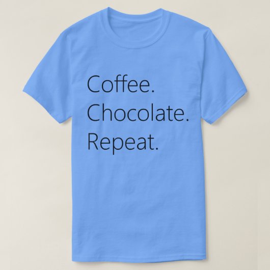 T-shirt Café féminin (Design devant)