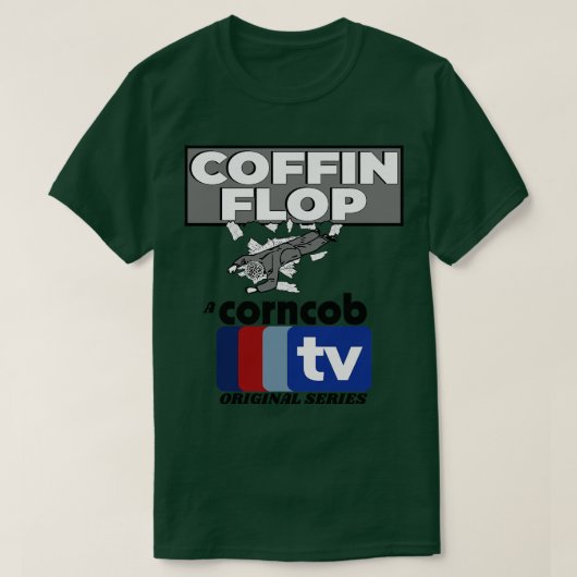 T-shirt Café Flop A Corncob TV Série originale (Design devant)
