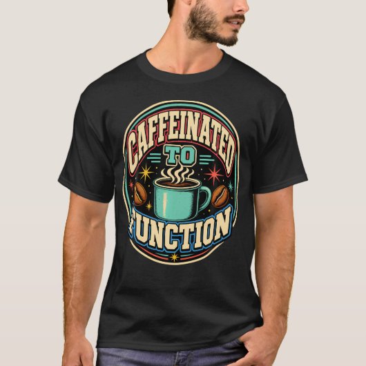 T-shirt Café Fonction Cafféiné (Devant)