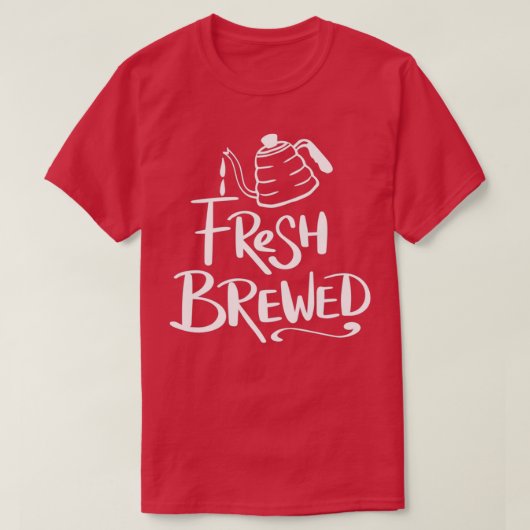 T-shirt Café frais (Design devant)