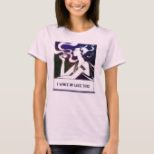 T-shirt Café Galaxy sur mesure Art Nouveau Femme Chic Funn (Devant)