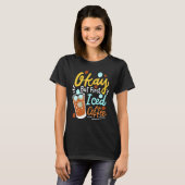 T-shirt Café glacé Café froid Boire (Devant entier)