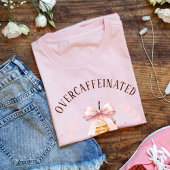 T-shirt Café glacé du nom du groupe de demoiselles d'honne