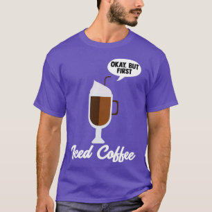 T-shirt Café glacé Lover Barista Cold Brew Caféine 1