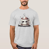 T-shirt Café grincheux (Devant)