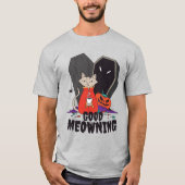 T-shirt Café Halloween Chat (Devant)
