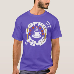 T-shirt Café Heure Café Amant Cadeau Café Cadeau Café Café