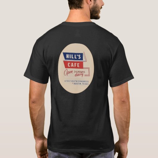 T-shirt Café Hills (Dos)