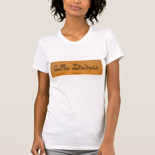 T-shirt Café Italien (Devant)
