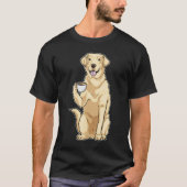 T-shirt Café Labrador Cup (Devant)