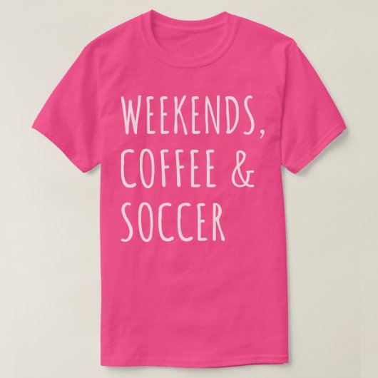 T-shirt Café Le Week-End Et I (Design devant)