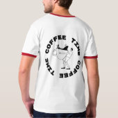 T-shirt café Lover caféine (Dos)
