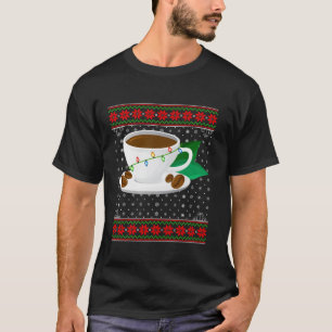 T-shirt Café Lumières de Noël Génial Sweater Style Père No