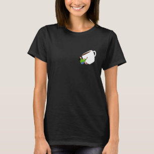 T-shirt Café Lundi Caféine Addict Coupe Big Small Minim