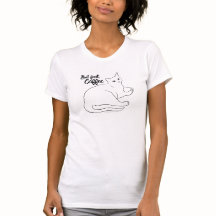 T-shirt Café "Mais d'abord, café"