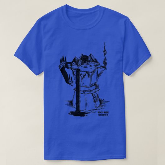 T-shirt Café maison (Design devant)