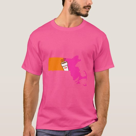 T-shirt Café Massachusetts Actif (Devant)
