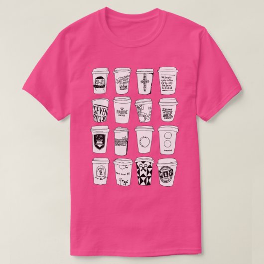 T-shirt Café Melbourne (Design devant)