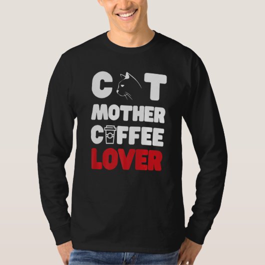 T-shirt Café Mère Cat (Devant)