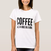 T-shirt Café (N) Un Accrochage Dans Une Mug (Devant)