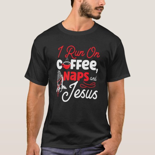 T-shirt Café Naps Et Jésus (Devant)