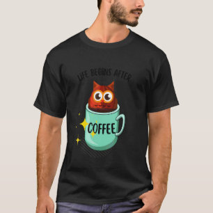 T-shirt Café Night Owl