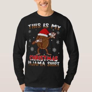 T-shirt Café Noël drôle Dabbing Café Bean Xmas