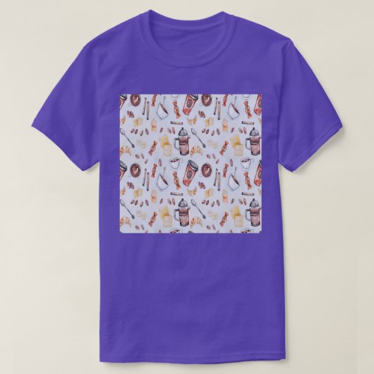 T-shirt café numérique (Design devant)