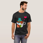 T-shirt Café Ours Spécial (Devant entier)