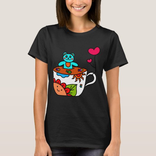 T-shirt Café Ours Spécial (Devant)
