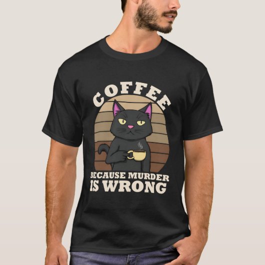 T-shirt Café Parce Que C'Est Mal Café Office (Devant)