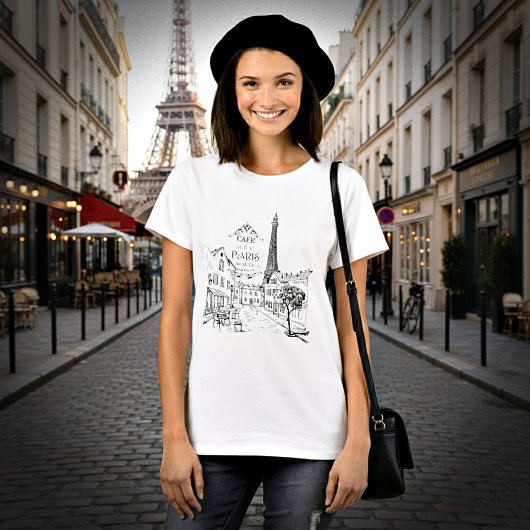 T-shirt Café Paris