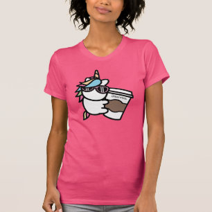 T-Shirt Café Personnalisé & Licorne