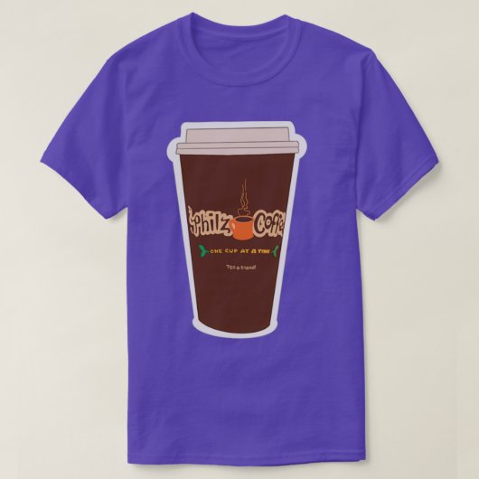 T-shirt Café Philz (2)  (Design devant)
