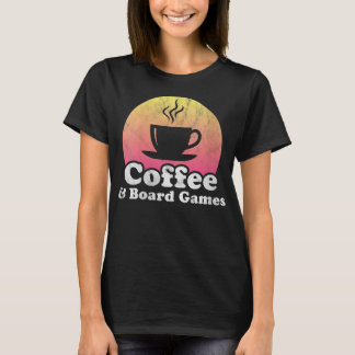T-shirt Café pour femmes et jeux de société V-Neck
