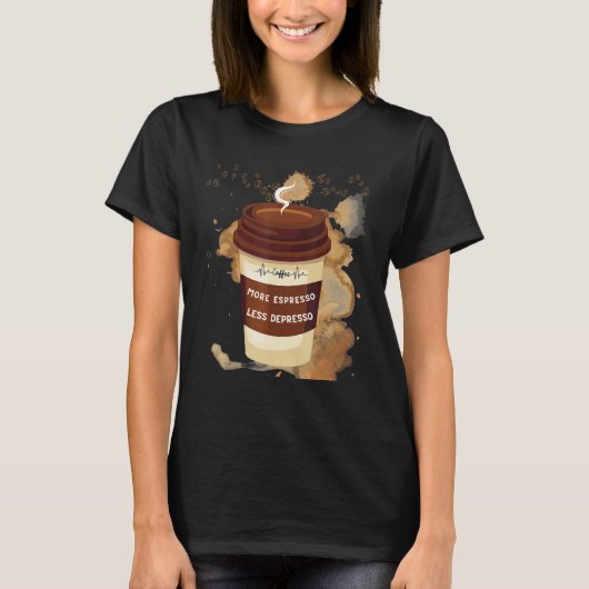 T-shirt Café Pour La Vie Café Femmes Hommes (Devant)