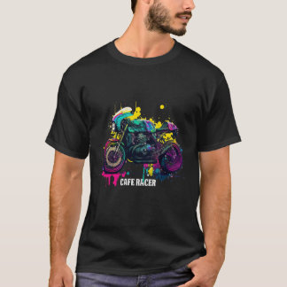 T-shirt Cafe Racer Printemps PH Classic Bikes Graphic Art 