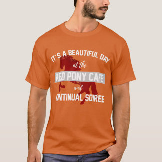 T-shirt Café Red Pony c'est une belle journée en famille