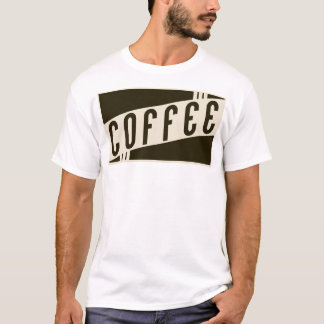 T-shirt café rétro