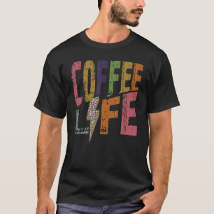 T-shirt Café Rétro Café Café Café Café Boire