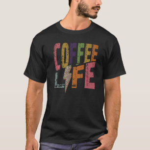 T-shirt Café Rétro Café Café Café Café Boire
