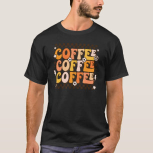 T-shirt Café Rétro Chemise Café Lover Café Addict Café